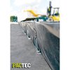 Pactec Secondary Containment Berm w/Removable Brackets, 12x25x12, 40 mil PT122512